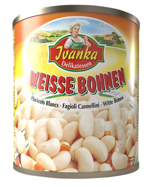 IVANKA WHITE BEANS 800G